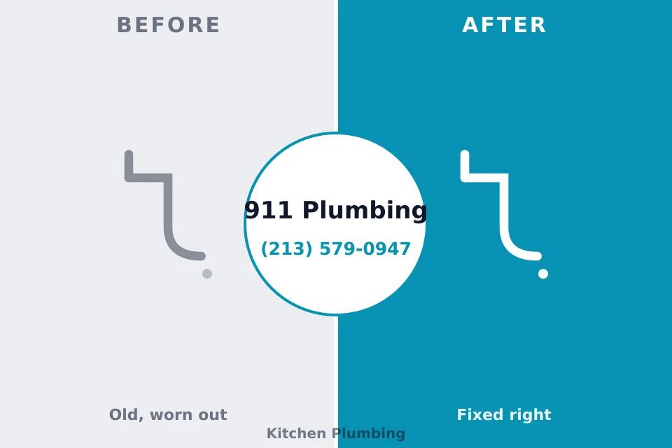 Before and after: plumbing repair New York, NY